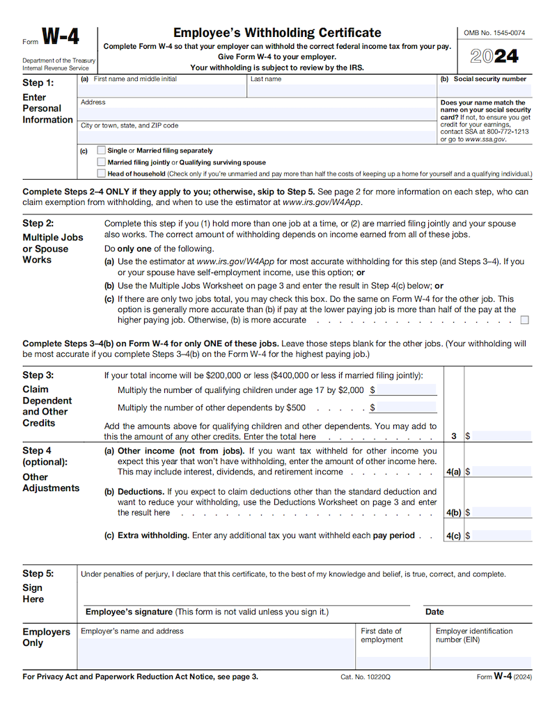 Form W-4